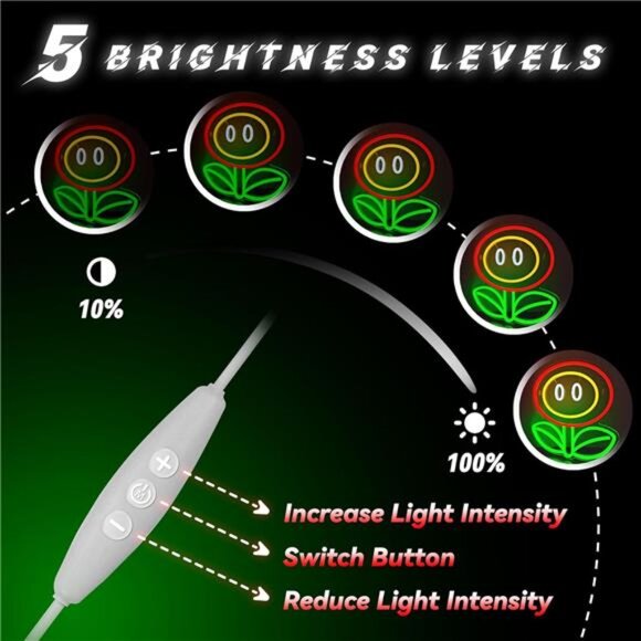 Super Mario Fire Flower LED Neon Light Game Sign Room Decor Nintendo Retro NES - Picture 4 of 7